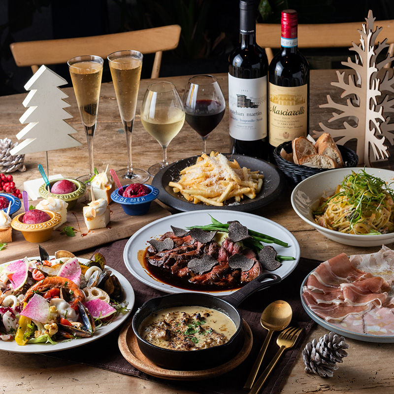 港区 竹芝シーサイドエリアの大箱レストランBESIDE SEASIDE（ビサイド シーサイド）で忘新年会